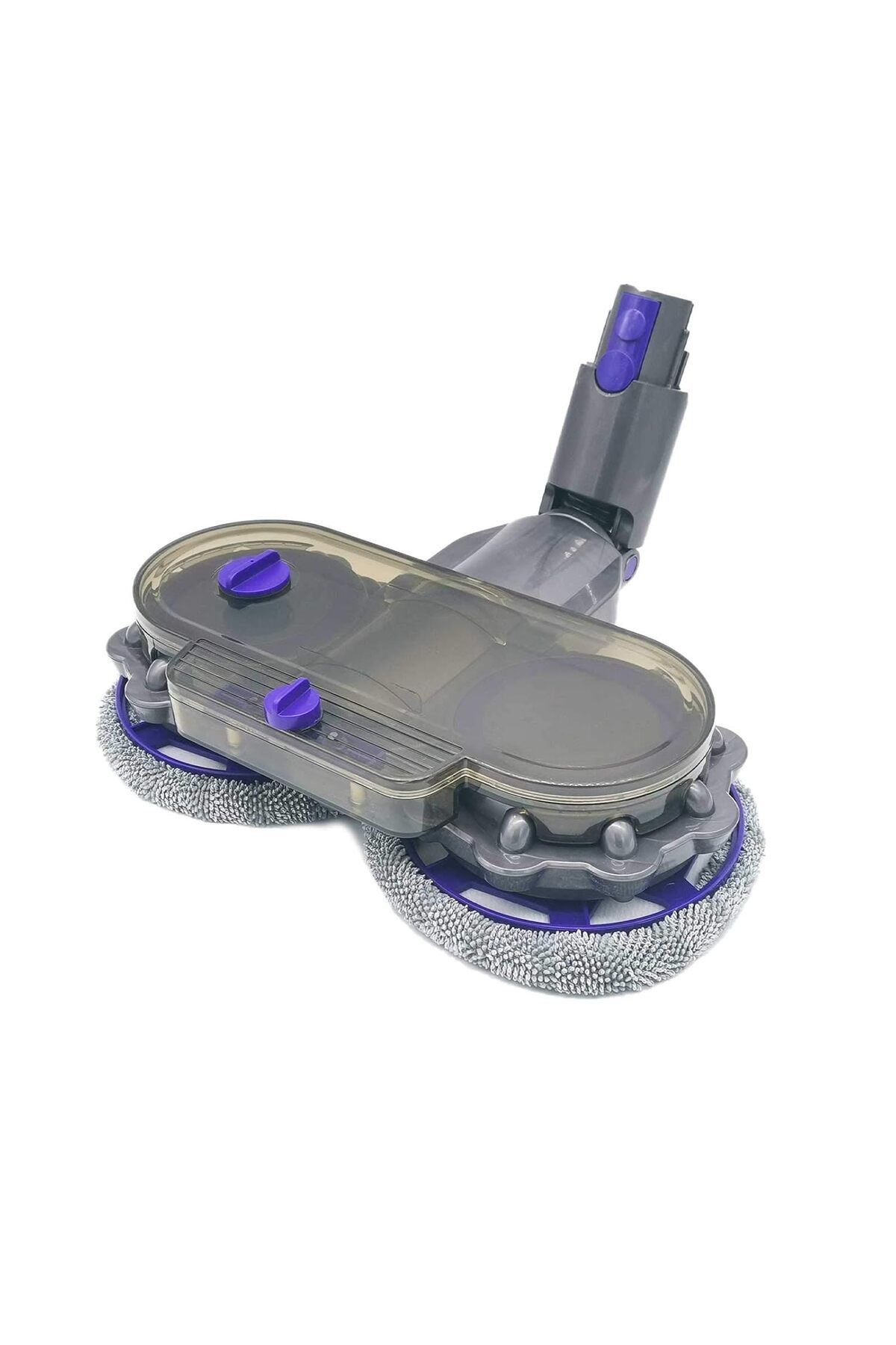 Çift Başlı V7 V8 V10 V11 Uyumlu Elektrikli Su Tanklı Islak & Kuru Kullanım Paspas Mop Yıkama Aparatı