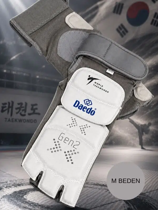 Dae Do Onaylı Taekwondo Elektronik Ayaklık M Beden – Çipli GEN 2 Resmi Müsabaka Koruyucu
