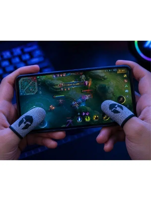 ELFO E-Sports Gaming Parmak Eldiveni 2 Çift – Ultra İletken Gümüş Fiber Kumaş