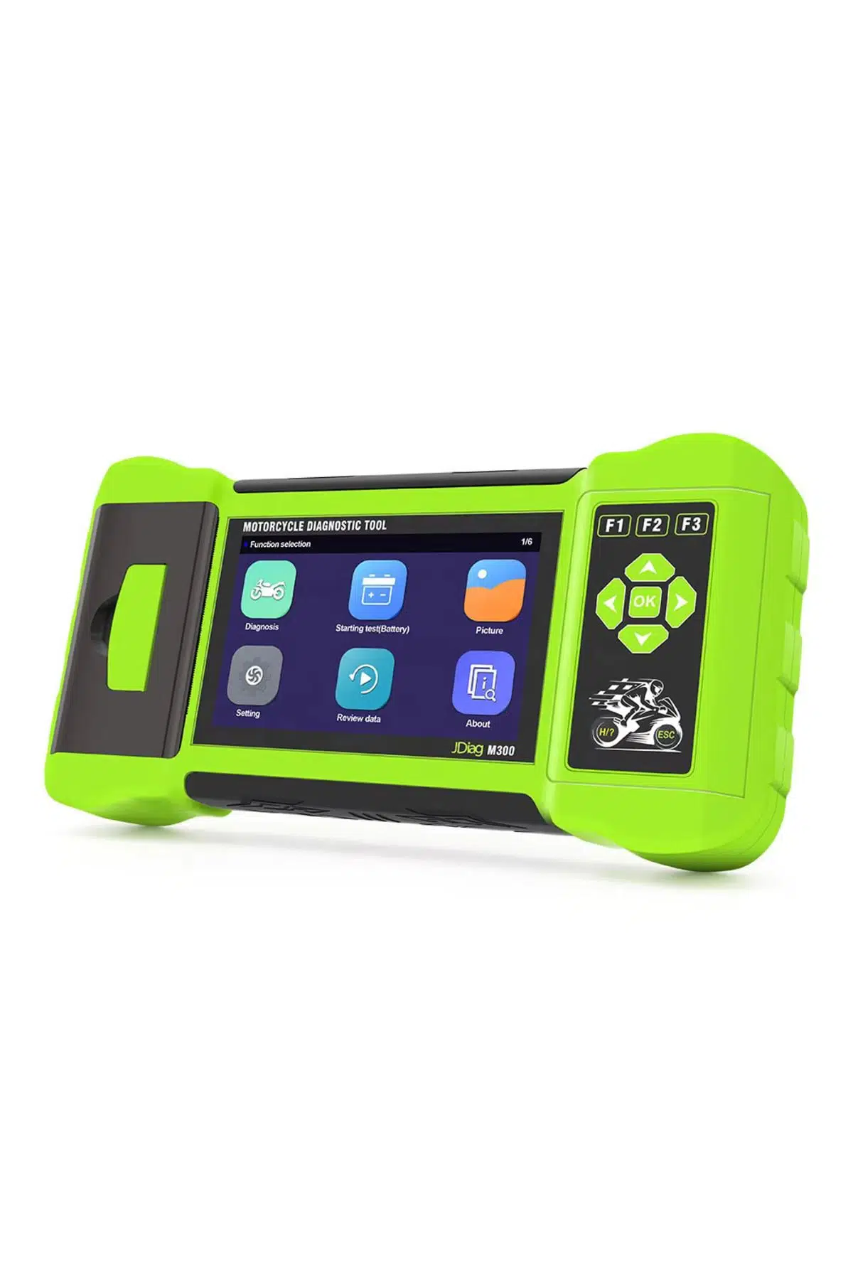 JDiag M300 Motosiklet Arıza Tespit Cihazı 5.0 İnç Ekran (Sadece Tespit Cihazı) 9-18V