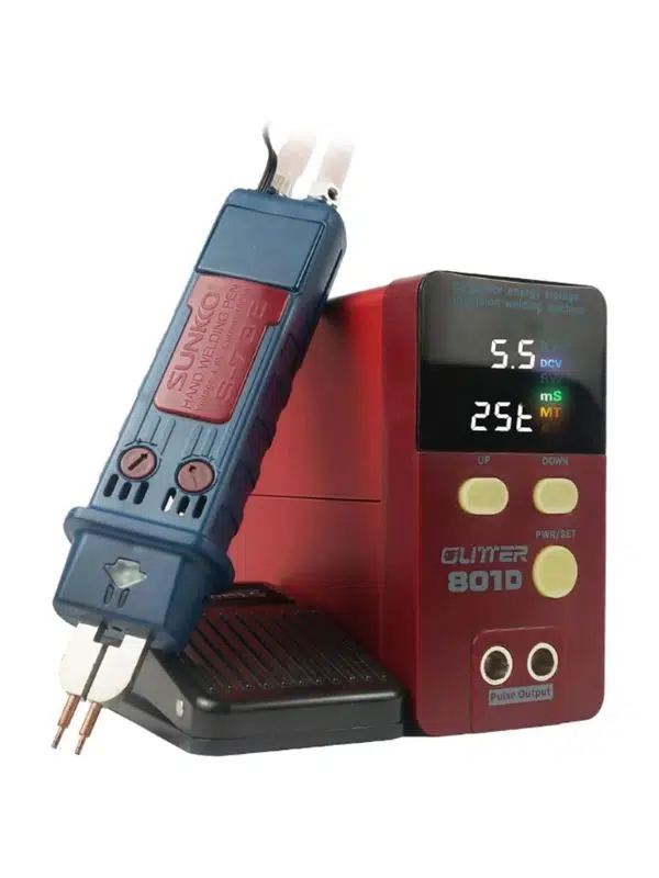 Glitter 801D Pil Punta Kaynak Makinesi | 12KW Kapasitör Enerji Depolama