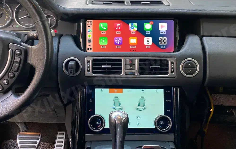 Land Rover Range Rover V8 Klima AC Panel 10.1” Dokunmatik LCD Multimedya Oynatıcı 2002-2005