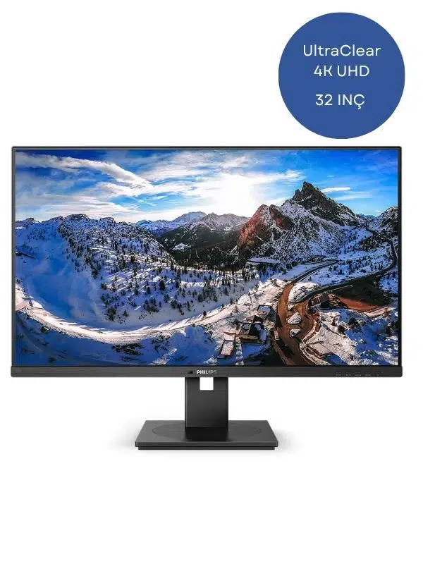 328B1/00 32'' 4K UHD LCD Monitör – PowerSensor Enerji Tasarrufu
