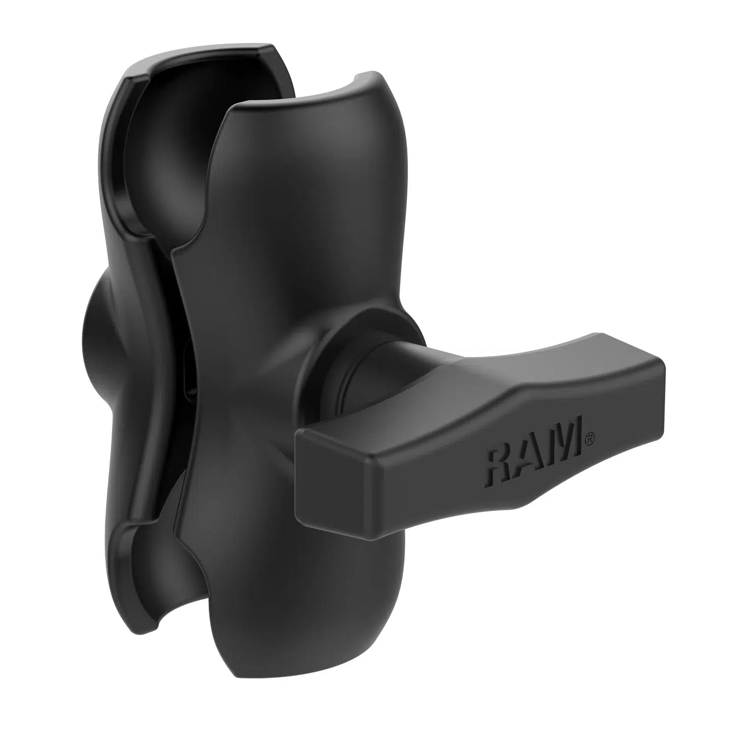 RAM-201U-B C Boyutu Kısa Çift Soketli Kol 1,5" Bilyalı Alüminyum Montaj Aparatı