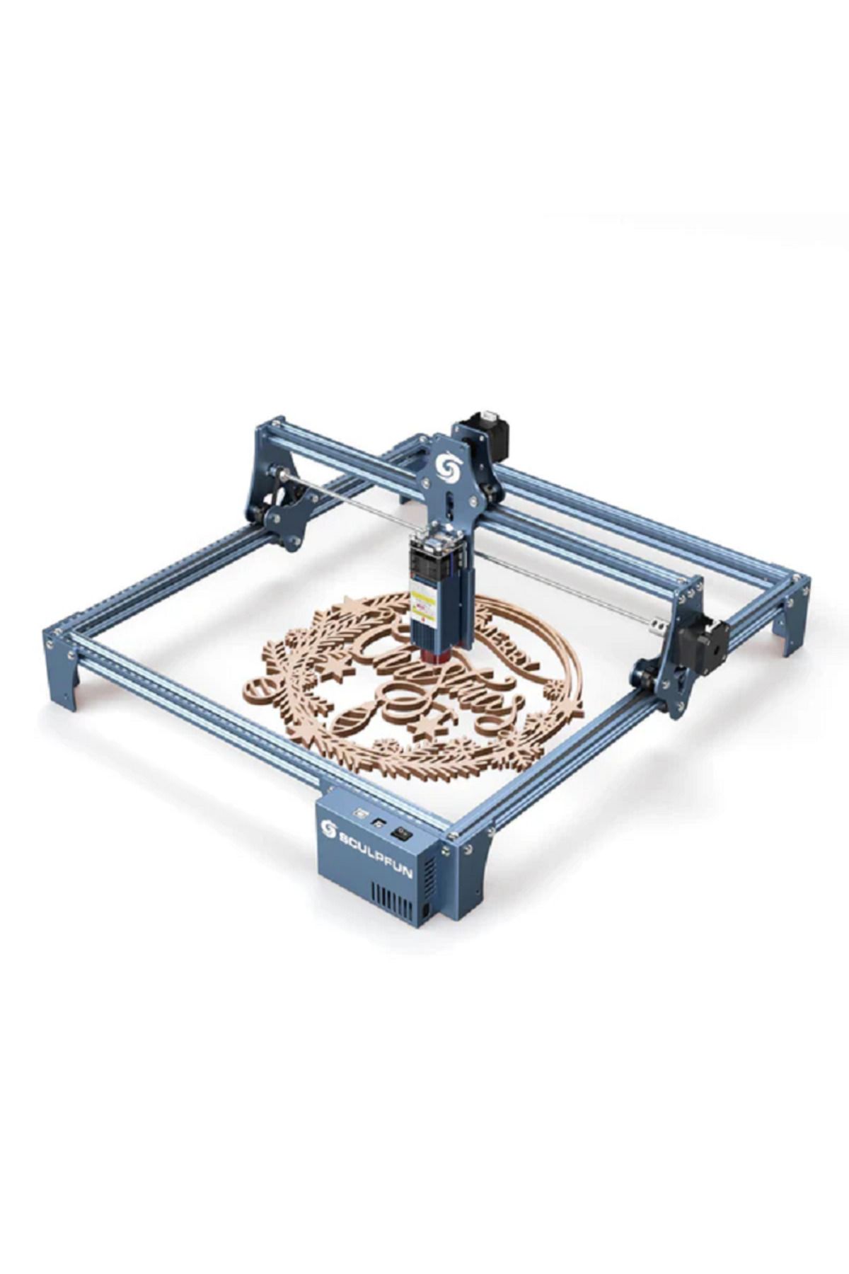 SCULPFUN S9 5.5W Lazer Kazıma Markalama Gravür Makinesi 0.06mm Ultra İnce Sıkıştırılmış Nokta