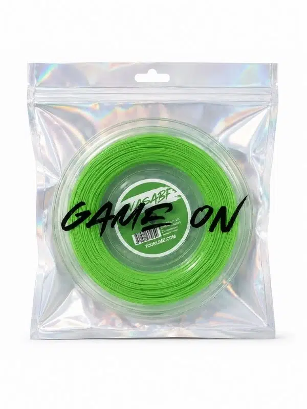 Toroline Wasabi Tenis Tel Makarası 1.23mm Yeşil – Spin ve Güç İçin İdeal 