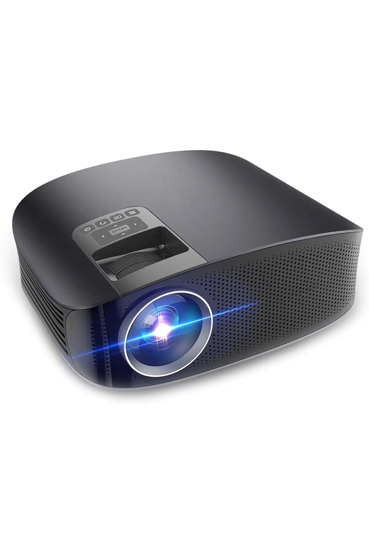 YG600 2000 Lümen 1080p 30000 Saat Led Projektör HDMI/VGA /USB/SD/AV Input Projeksiyon Cihazı